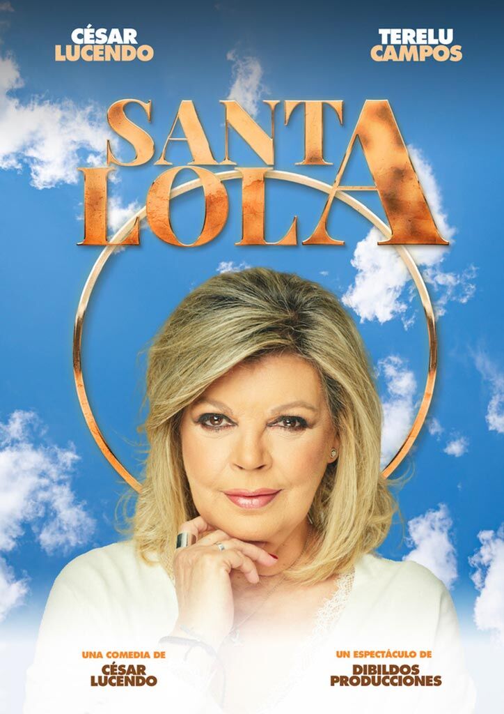 Terelu Campos en el cartel de 'Santa Lola'