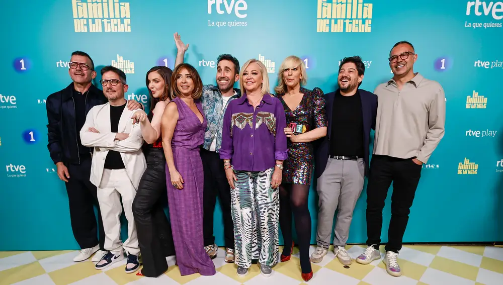Photocall "La familia de la tele"