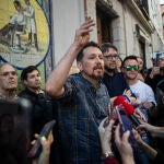 El exvicepresidente Pablo Iglesias presenta su libro 'Enemigos íntimos'