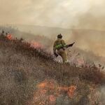 Incendios.- Cantabria amanece este viernes con dos incendios forestales activos en Matienzo y Proaño