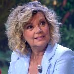 Terelu Campos en el plató de "Supervivientes"