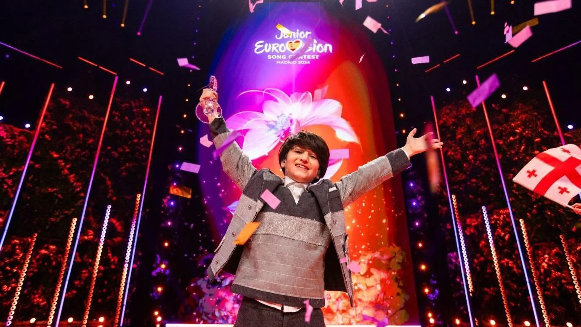 Andria Putkaradze, ganador de Eurovisión Junior 2024