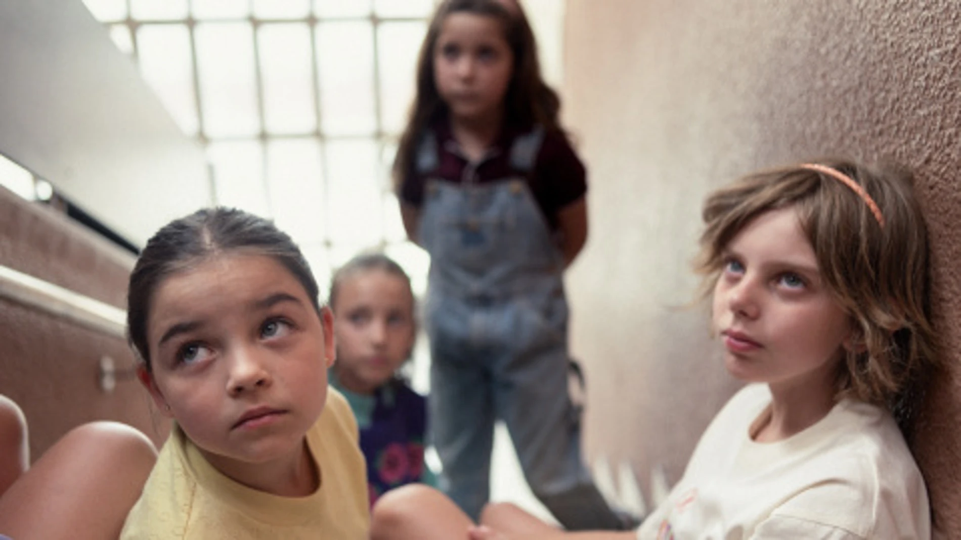 Un fotograma de "La niña de la cabra"