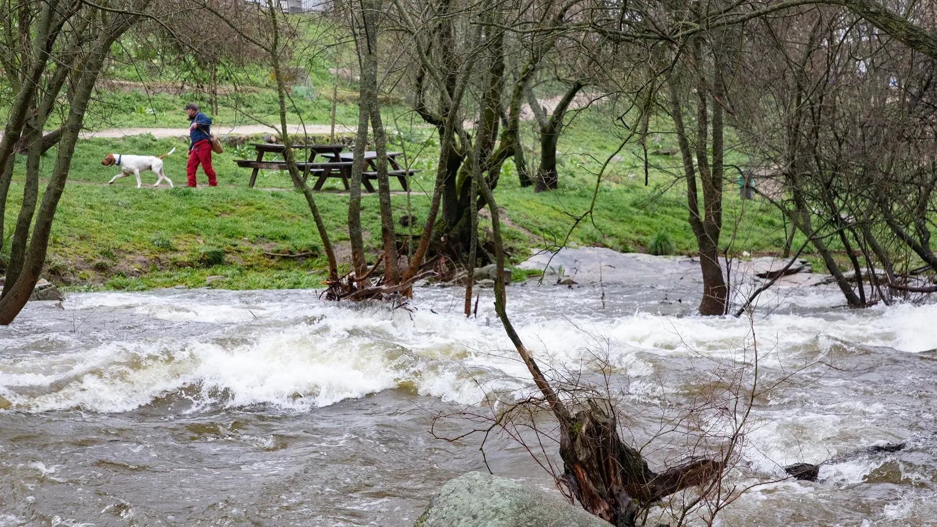 Aviso amarillo por fuertes lluvias en la Sierra