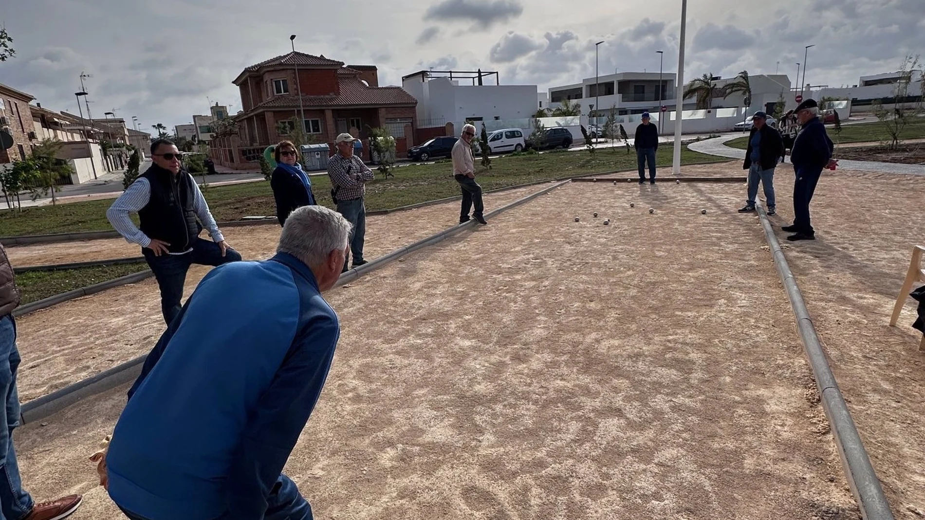 MURCIA.-El nuevo parque de 8.000 m2 de Santiago de la Ribera, inaugurado en un acto intergeneracional con pequeños y mayores