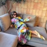 Influencer española con look ‘made in Spain’.
