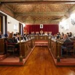 Pleno extraordinario de la Diputación de Valladolid