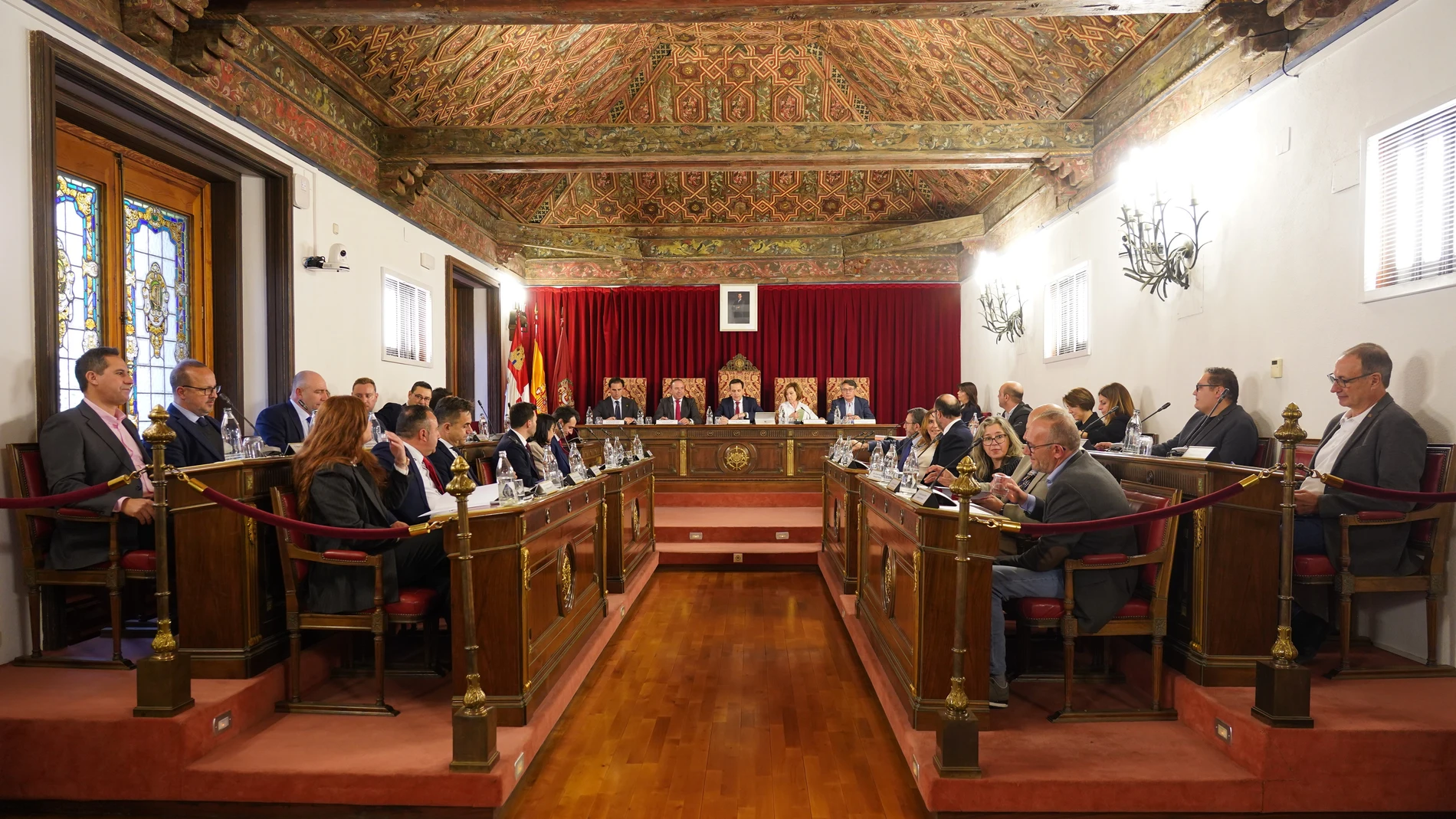 Pleno extraordinario de la Diputación de Valladolid