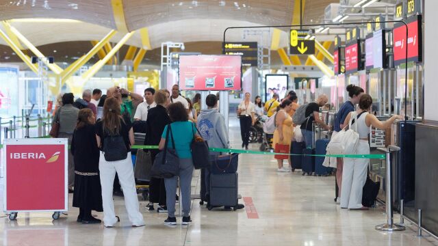 Imagen de archivo de un aeropuerto