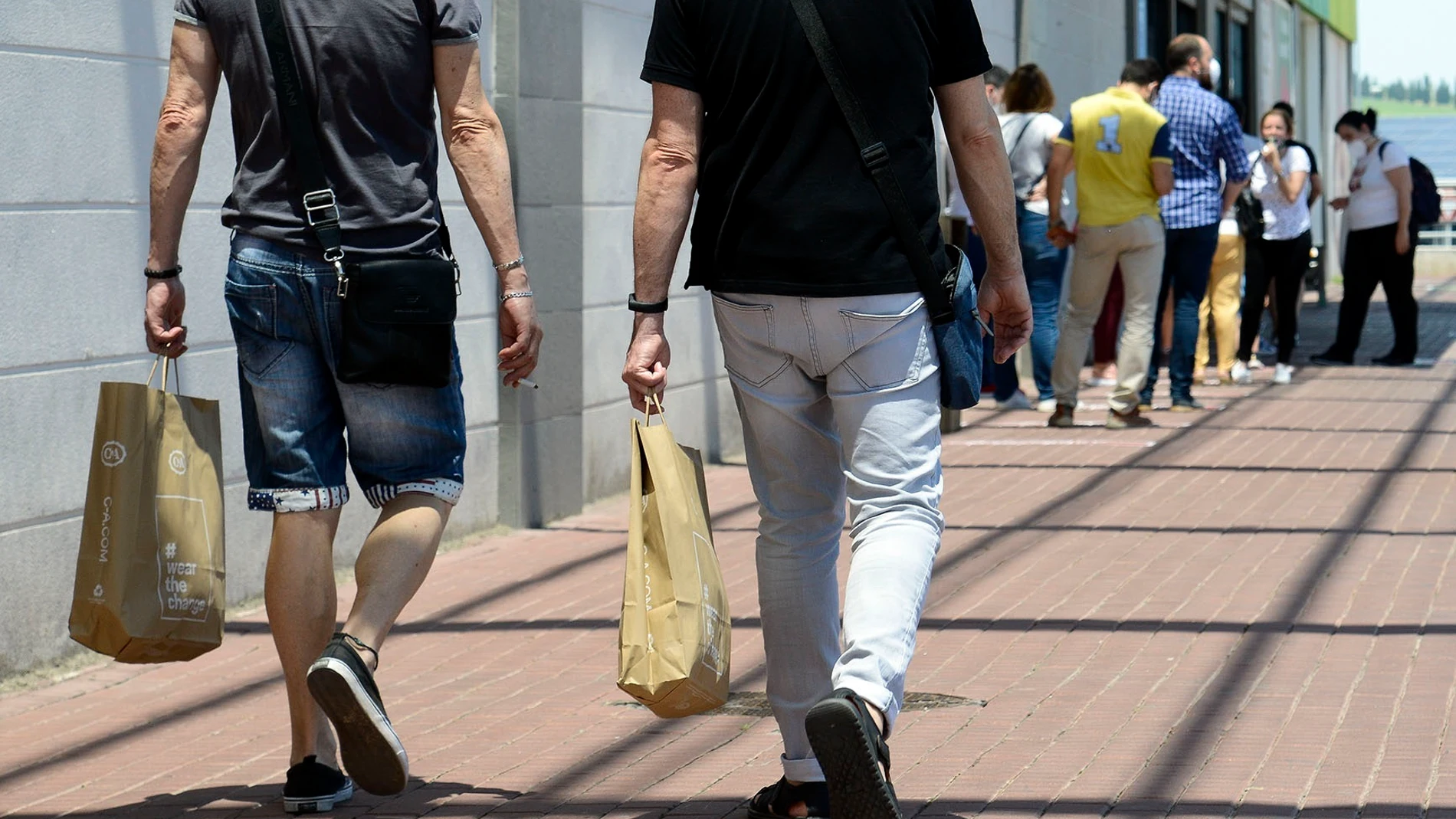 Personas de compras
