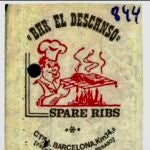 Azucarillo con el que los terroristas reivindicaron la autoría más fiable. 