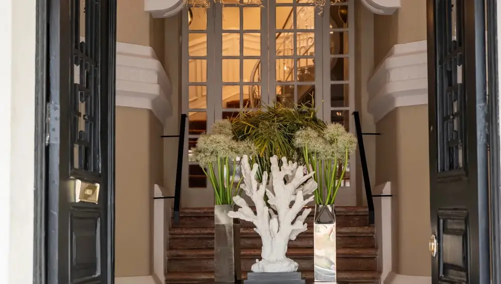 Entrada principal al hotel