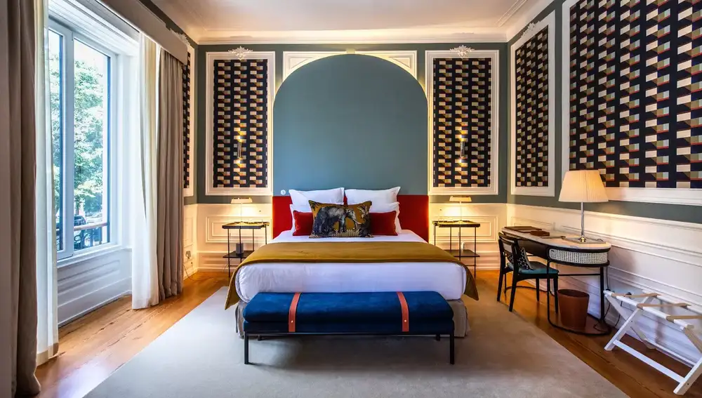 Impresiona el gran trabajo decorativo y la originalidad de las habitaciones