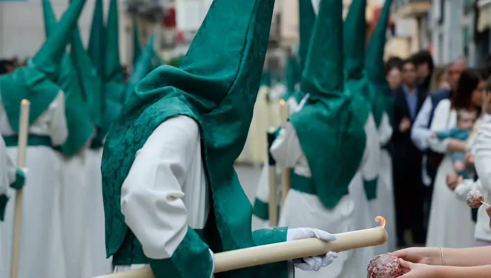 Nazarenos de la Pollinica de Málaga