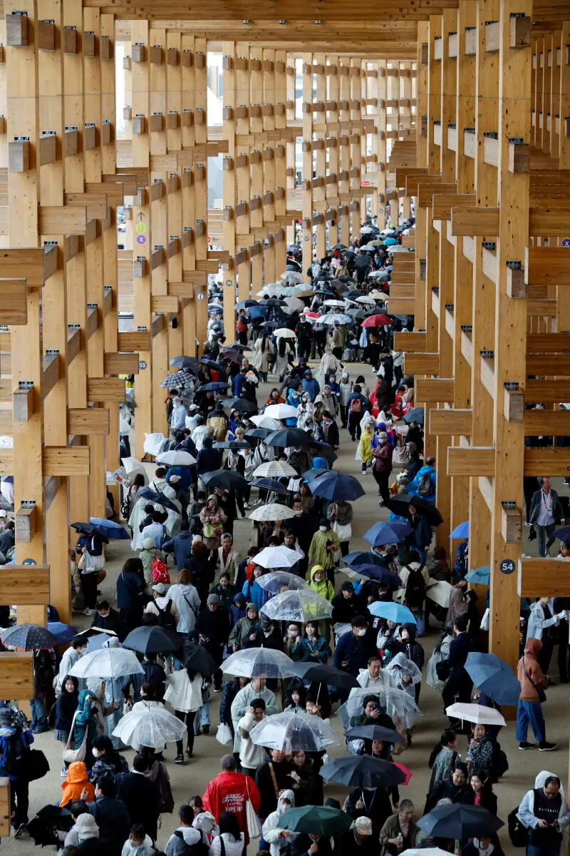 Osaka 2025 Expo opens to the public