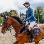 Maya de la Joya, en su vuelta de honor