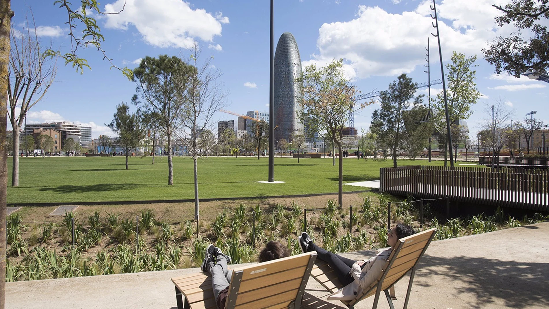 Una imagen del nuevo parque