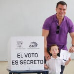 Voto del presidente de Ecuador Daniel Noboa