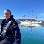 La Princesa Leonor prosigue su formación a bordo del 'Juan Sebastián Elcano' y pone rumbo a Perú