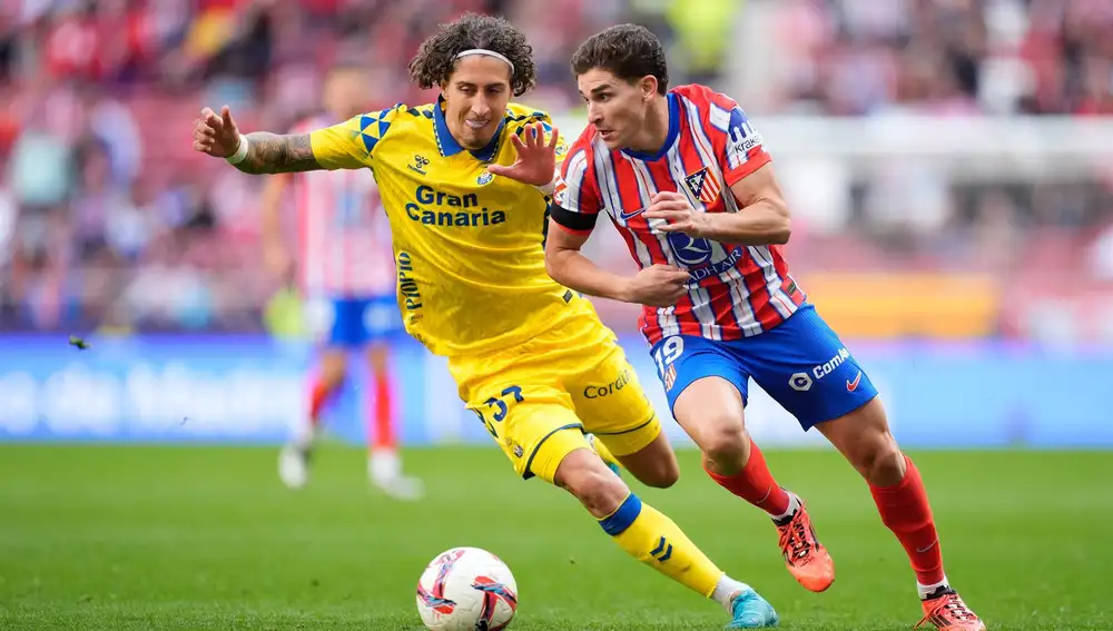 MADRID.-Las Palmas recibe al Atlético de Madrid con urgencia y esperanza