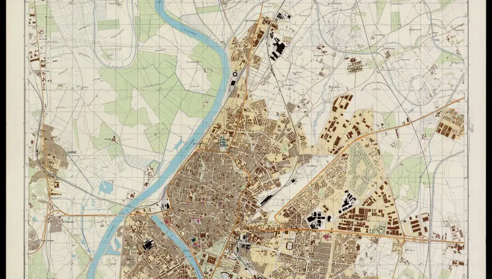Mapa de Sevilla