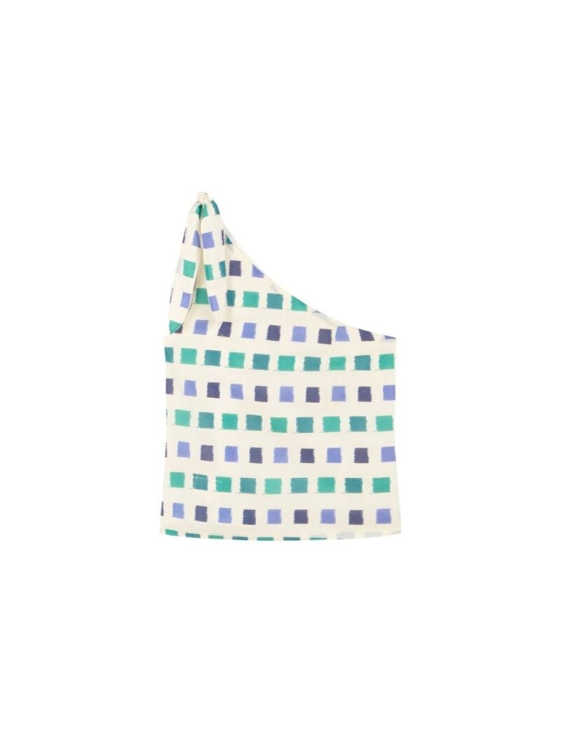 Top estampado.