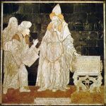 Hermes Trismegisto, en un mosaico de la Catedral de Siena