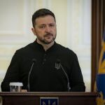 El presidente de Ucrania, Volodimir Zelenski