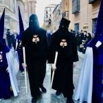 Un momento de la procesión