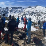 Nieve en las montañas de Castilla y León