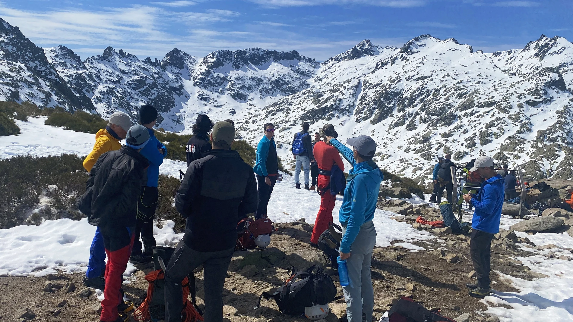 Nieve en las montañas de Castilla y León