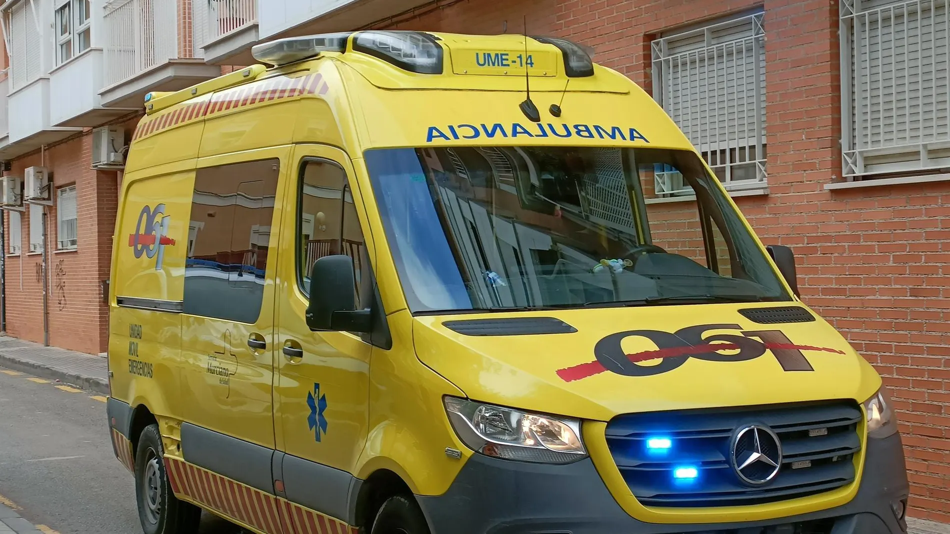 Imagen de archivo de un vehículo de emergencias de Murcia