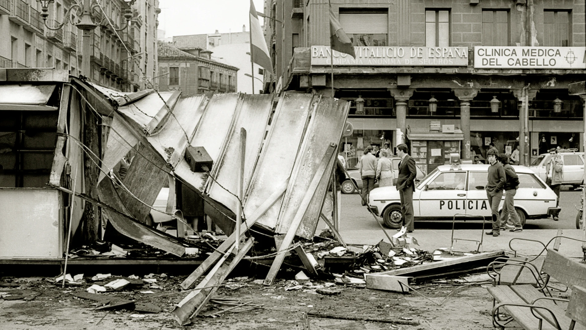 Ataque a librerías en los años 70