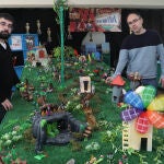 Abraham Nieto y Rubén de la Fuente han montado esta exposición que abarca desde el mundo del cine al mundo de los piratas, de la fantasía, y de la historia sagrada