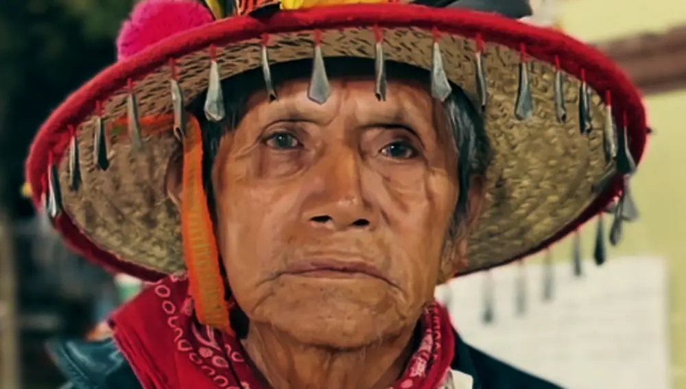 Chamán en el Festival de Colores y Sabores de Nayarit