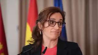 La ministra de Sanidad, Mónica García, durante una rueda de prensa tras el Consejo Interterritorial del Sistema Nacional de Salud (CISNS). La ministra de Sanidad, Mónica García, durante una rueda de prensa tras el Consejo Interterritorial del Sistema Nacional de Salud (CISNS).