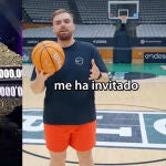 Ibai anuncia que participará en un partido de baloncesto contra MrBeast y le avisa: "Es mi especialidad"