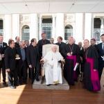 El Papa Francisco recibe a la Fundación VIII Centenario de la Catedral. Burgos 2021
