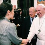 Tamara Falcó y el Papa Francisco