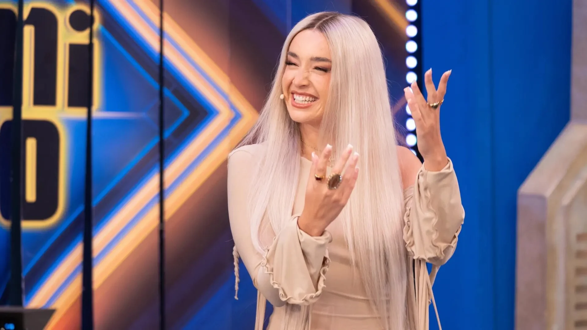 Lola Índigo en 'El Hormiguero' (2023)