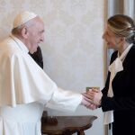 El Papa Francisco y Yolanda Díaz