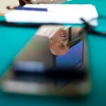 Encuentro con el Papa Francisco por el aniversario de la revista Vida Nueva en Julio del 2023