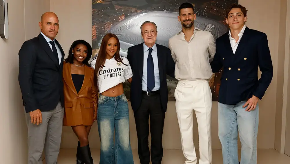 Cinco leyendas en el Bernabéu