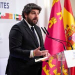 López Miras dice que Vox no tiene "ningún motivo" para rechazar Presupuestos