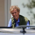 Ernesto de Hannover, hoy a su salida del hospital
