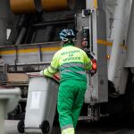 Recogida de basura en Madrid