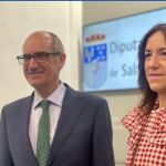 Javier Iglesias junto a Pilar Sánchez