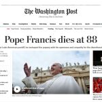 La presa internacional despide al "papa de los pobres"
