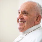 Encuentro con el Papa Francisco por el aniversario de la revista Vida Nueva en Julio del 2023.