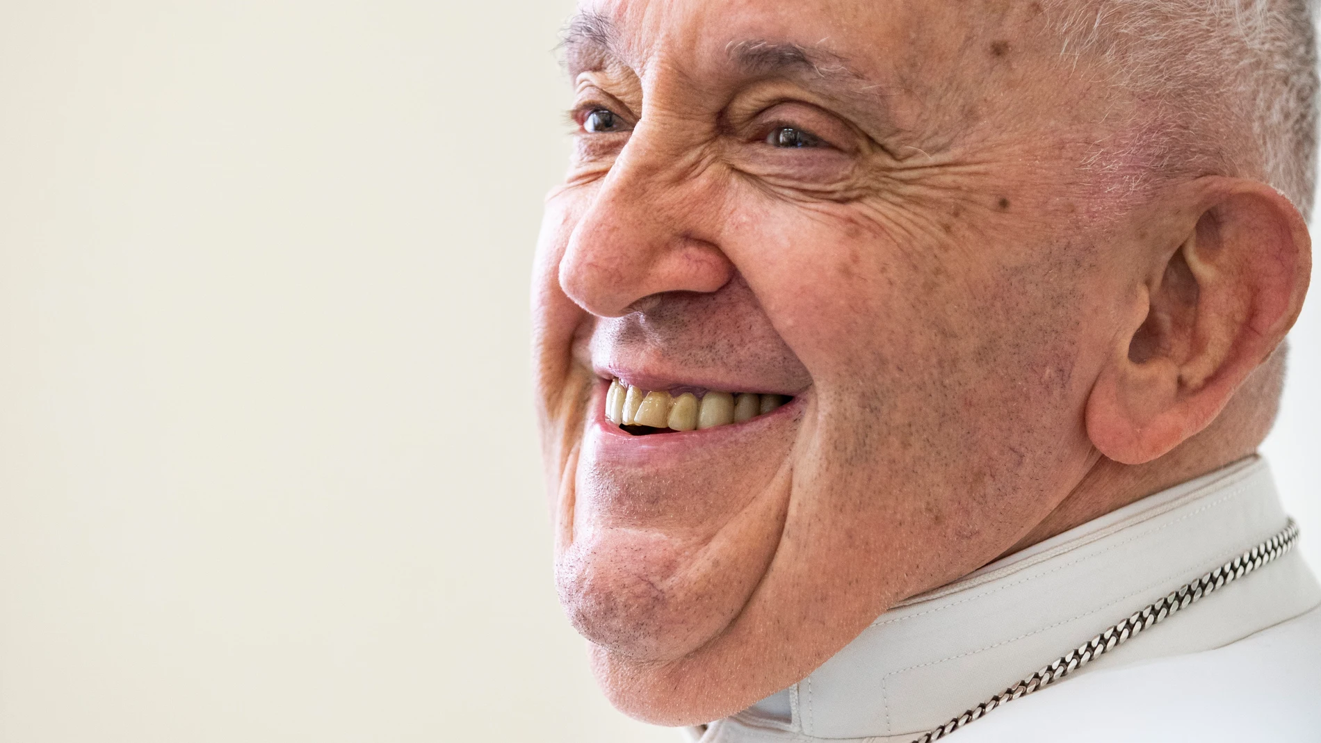 Encuentro con el Papa Francisco por el aniversario de la revista Vida Nueva en Julio del 2023.